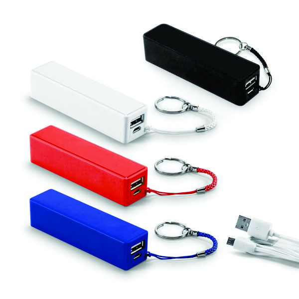 Bateria Portátil em ABS Personalizada