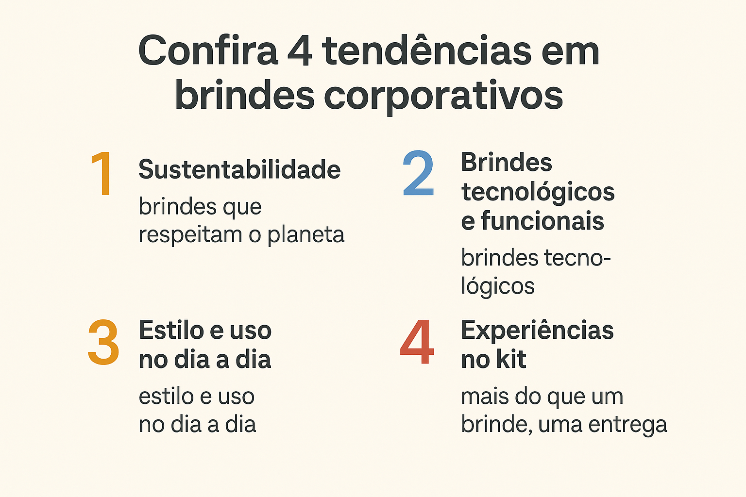 Confira 4 tendências em brindes corporativos