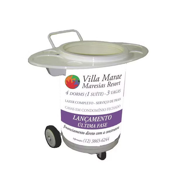 Carrinho Cooler Balcão 75 latas