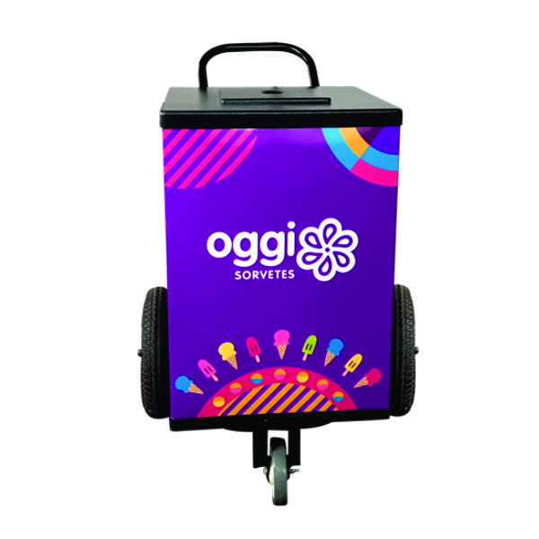 Carrinho Cooler Quadrado Personalizado