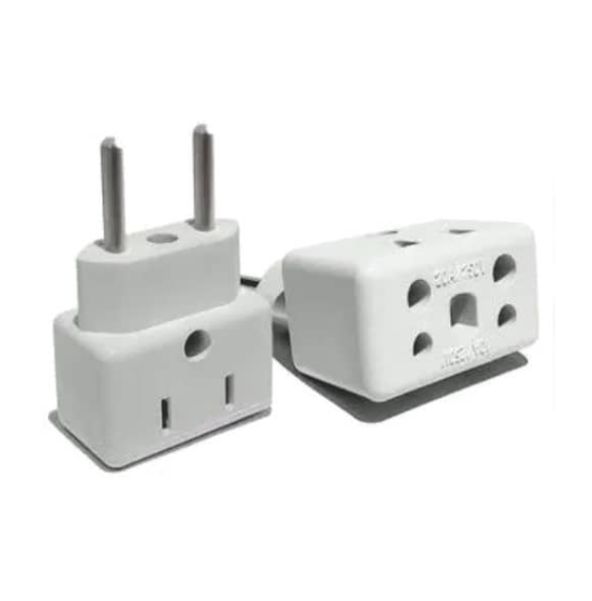 Adaptador de Tomada Duplo