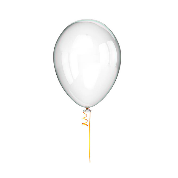Balão Transparente com Impressão