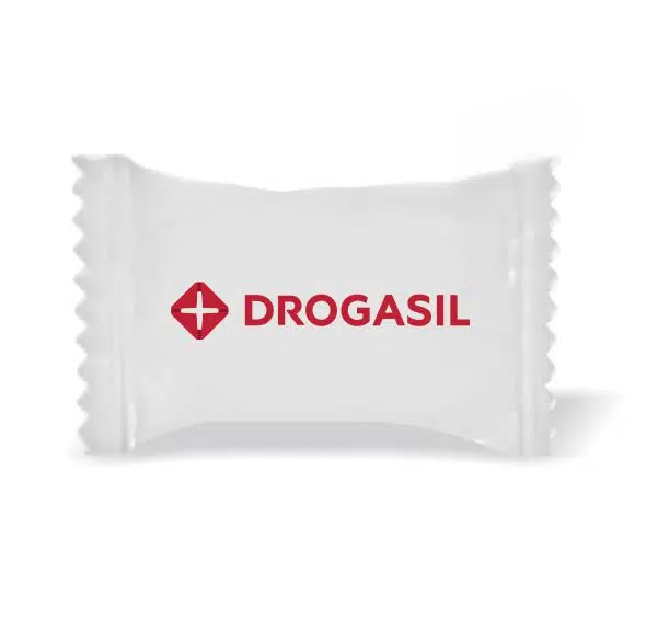 Balas Personalizadas de Brinde Simples