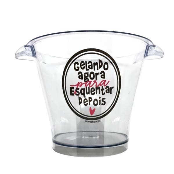 Balde de Gelo para Brindes