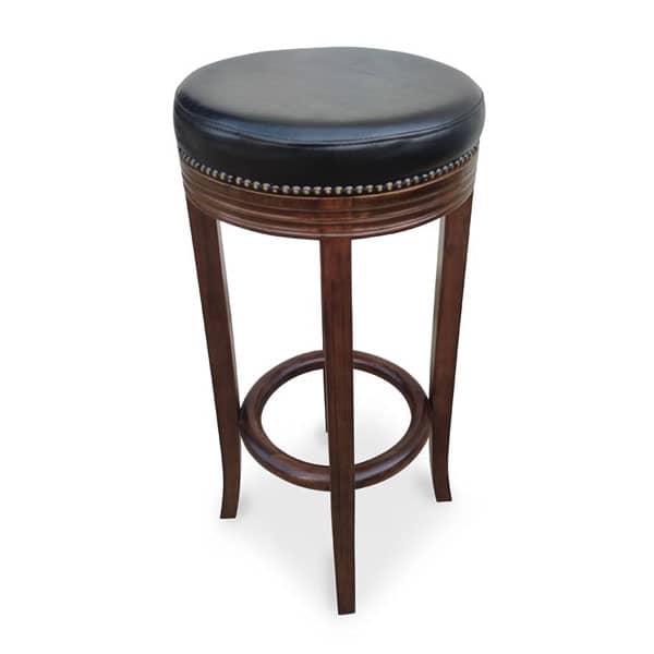 Banqueta Dior Madeira Maciça Design Clássico