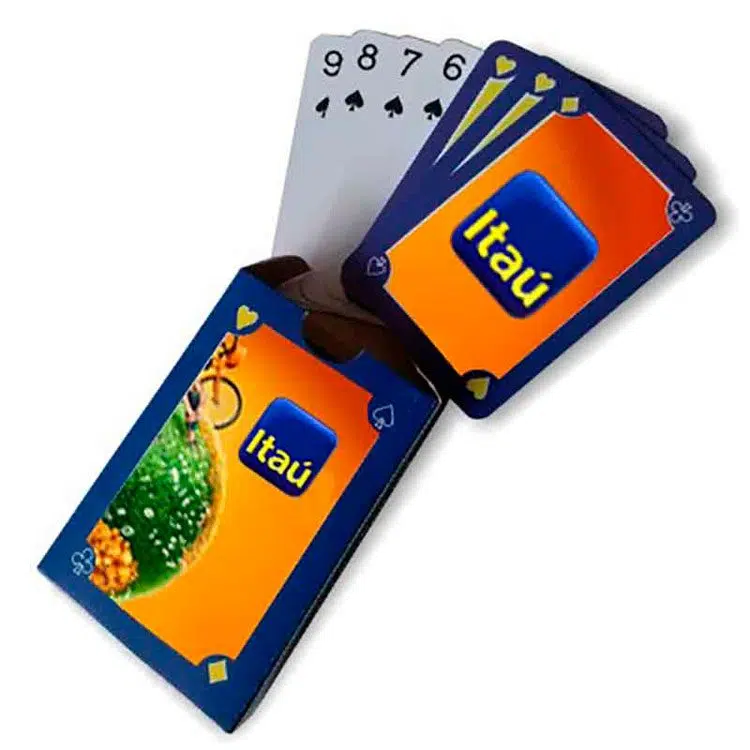 Baralho Personalizado Cartão Triplex
