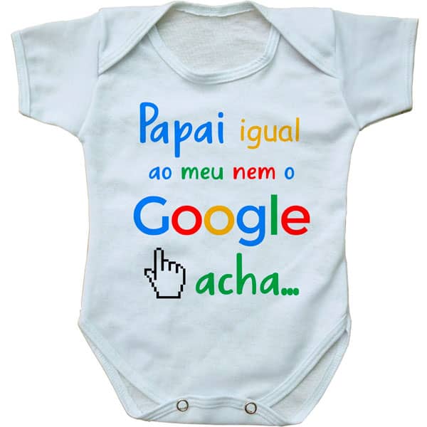Body Personalizado Papai Google