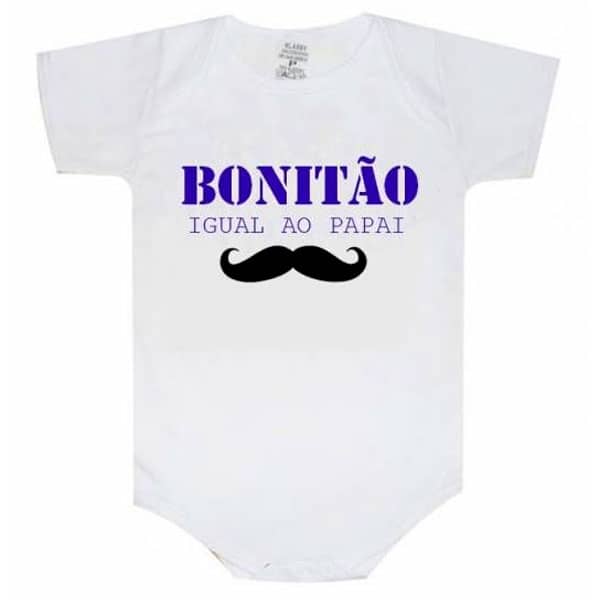 Body Bebê Divertido Comédia Personalizado