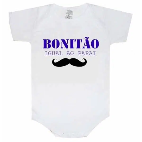 Body Bebê Divertido Comédia Personalizado