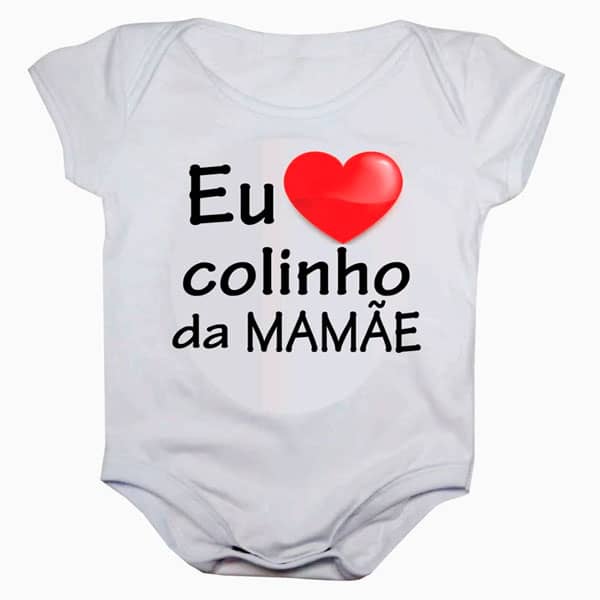 Body Bebê Divertido Personalizado