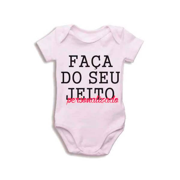 Body Bebê Personalizado Atacado Estampa do Seu Jeito