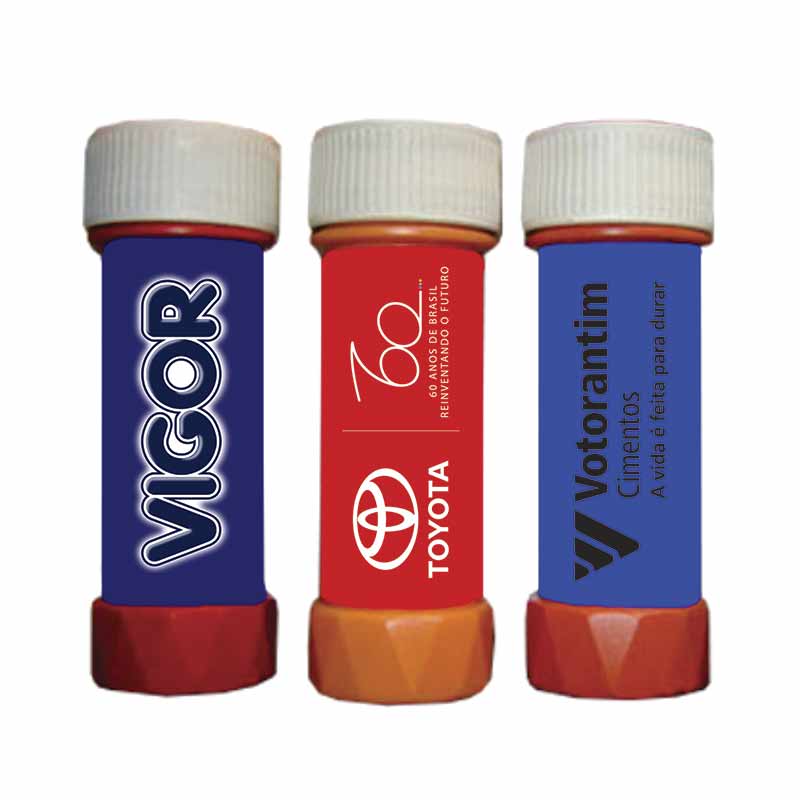 Bolha de Sabão Customizada