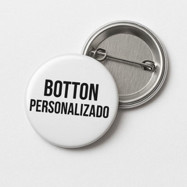 Botton Personalizado de Metal