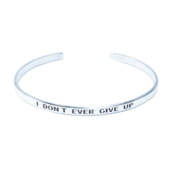 Bracelete Delicado Frase Personalizada