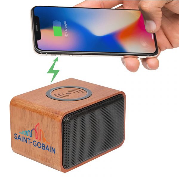 Caixa de Som Bluetooth com Carregador por Indução