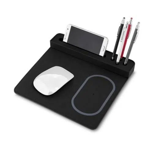 Mouse pad com carregador personalizado