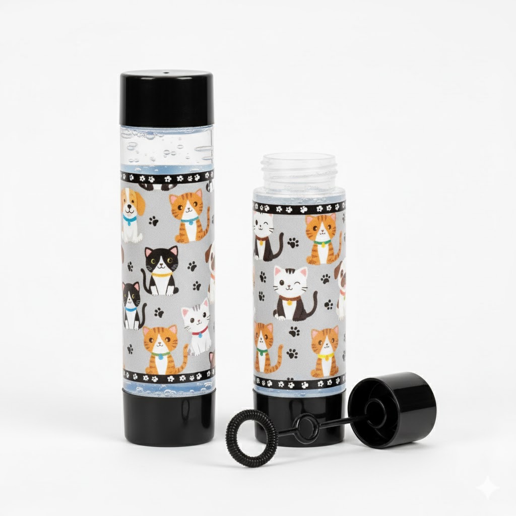 Bolha de Sabão Festa Gatinhos