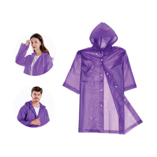 Capa de Chuva Descartável Personalizada