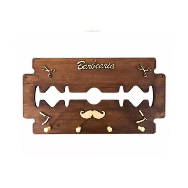 Cabide Gilete Barbeiro Profissional Personalizado