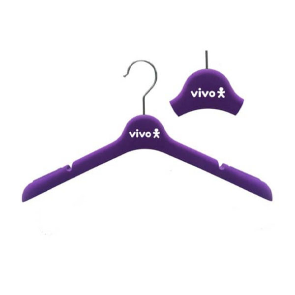 Cabide Veludo Slim Antideslizante Personalizado