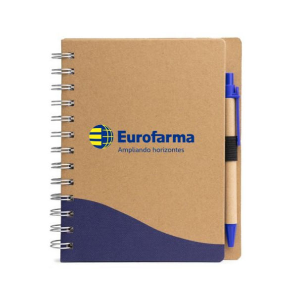 Caderneta Ecológica com Caneta