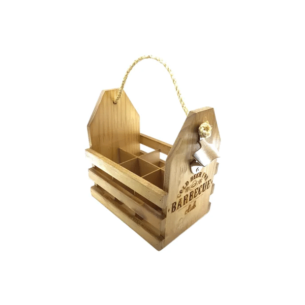 Caixa de Madeira para Cerveja Personalizada