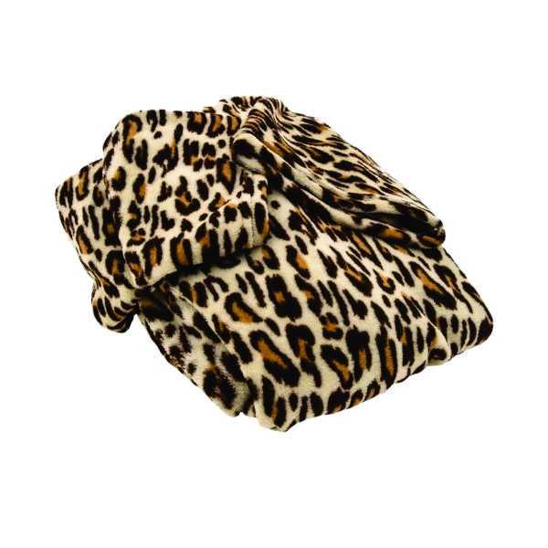 Cobertor Com Mangas Onça Bege