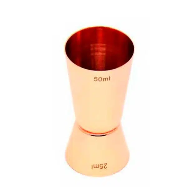 Dosador Duplo 25X50 Cobreado