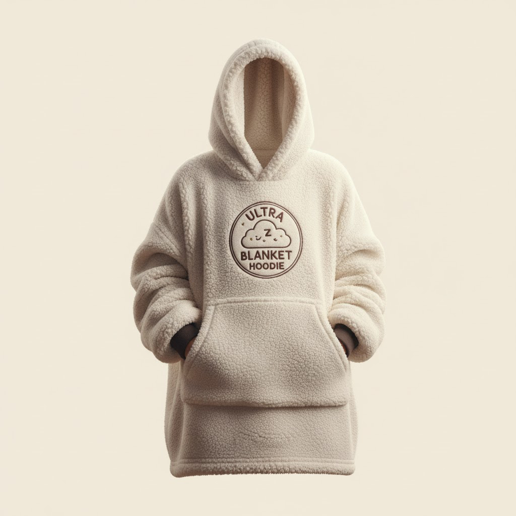 Hoodie Cobertor Ultra Macio