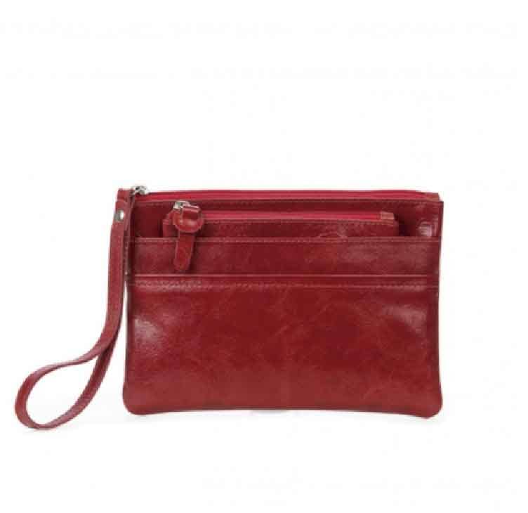 Kit Necessaire de Couro de Viagem Personalizada Cores