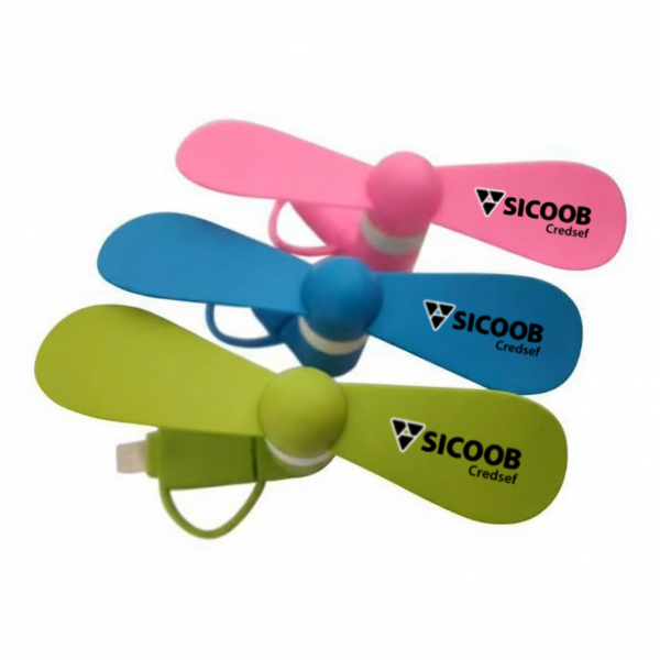 Mini Ventilador USB Portátil Personalizado