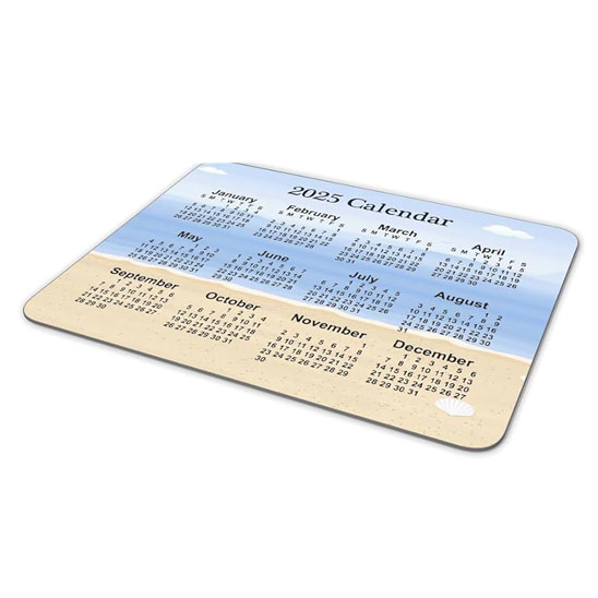 Mouse Pads Calendário EVA