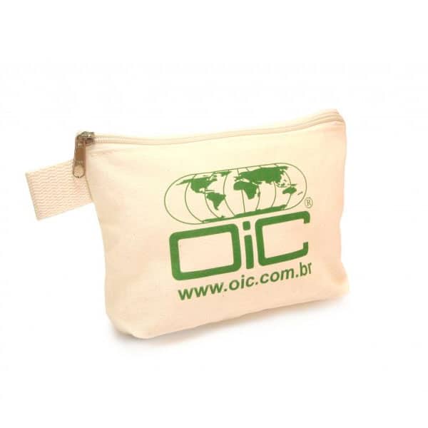 Necessaire Algodão Reta Crua