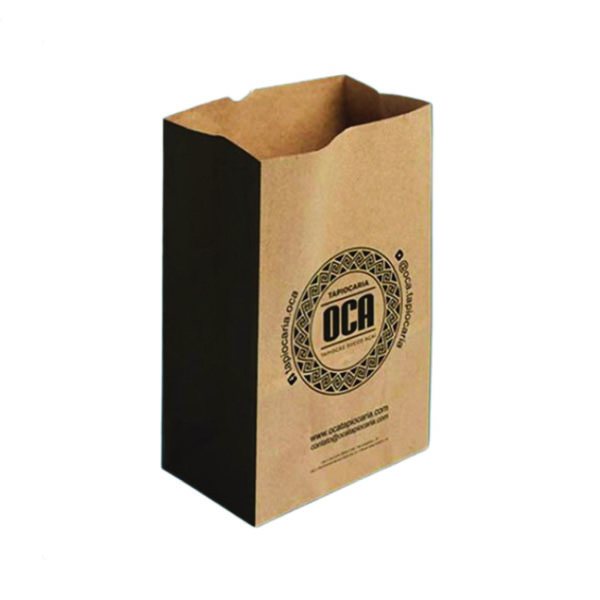 Sacola Embalagem Papel Craft Personalizada