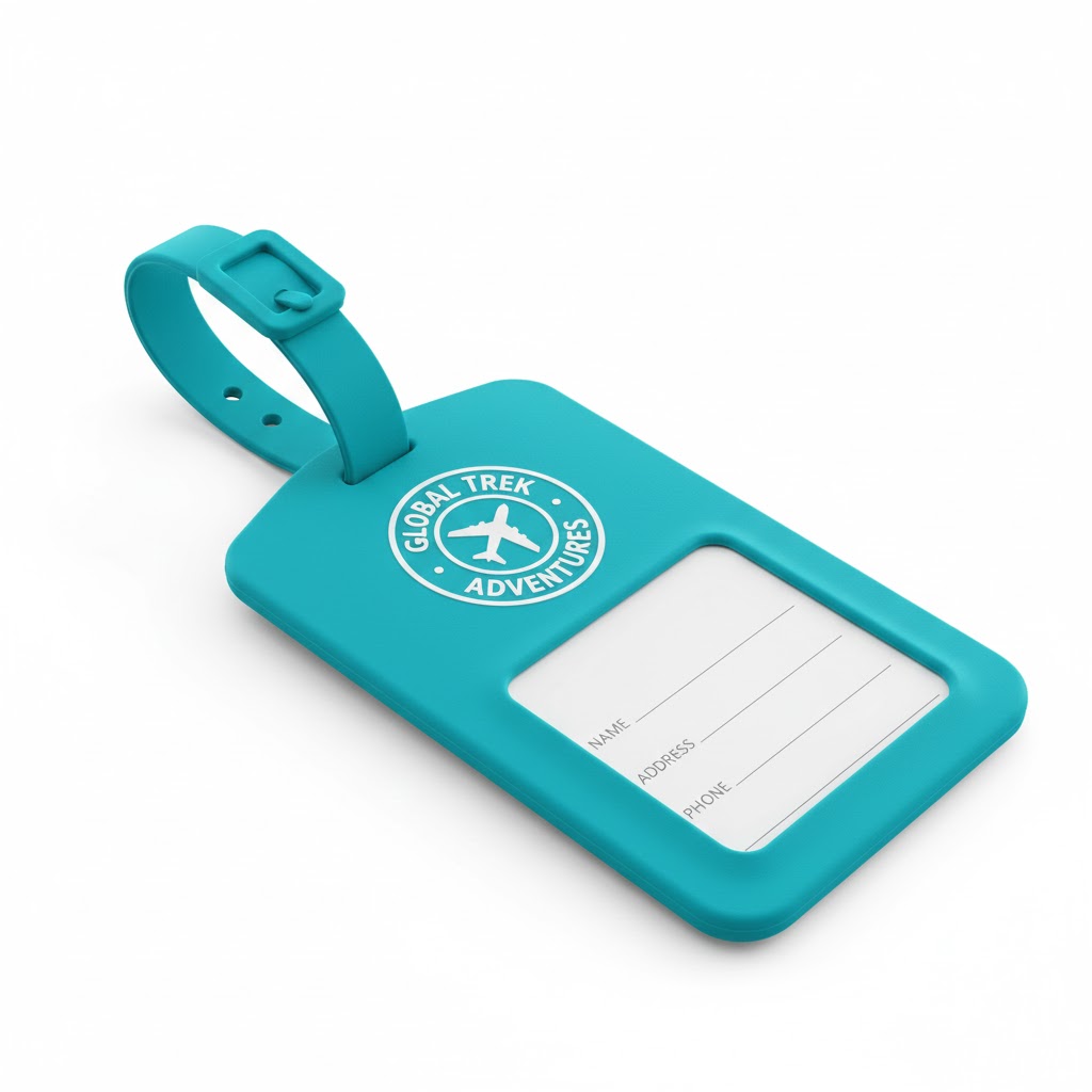 Tag de Viagem em Material Flexível Personalizada