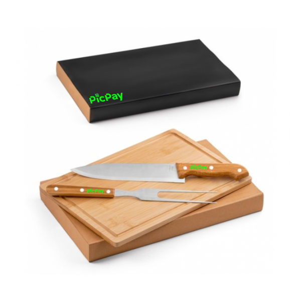 Brinde kit churrasco personalizado