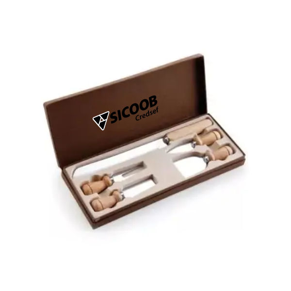 Conjunto Personalizado Facas para Queijo