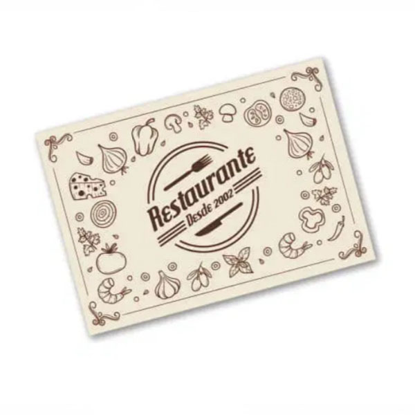 Jogo Americano Clássico Personalizado