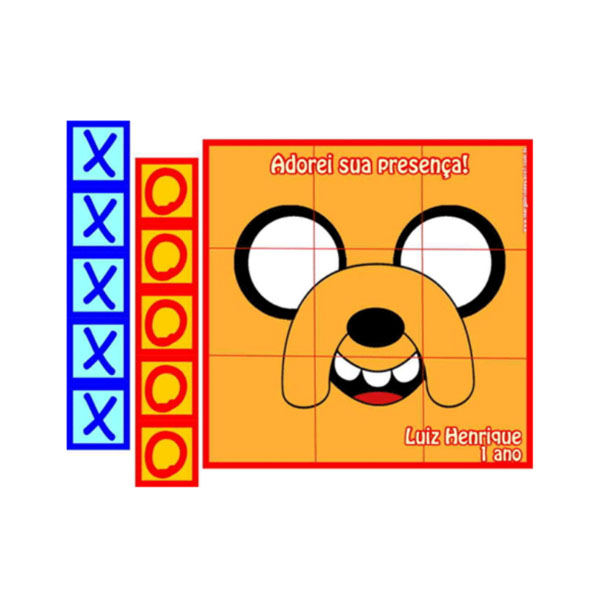 Jogo da Velha Hora de Aventura Brinde