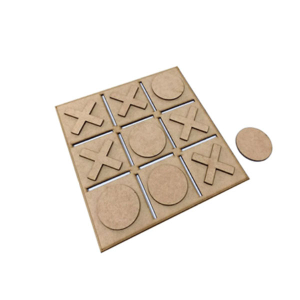 Jogo da Velha Mdf Infantil Tabuleiro