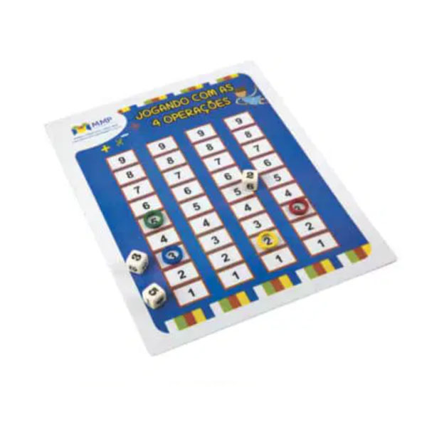 Jogo de Dados Operações Básicas Personalizado