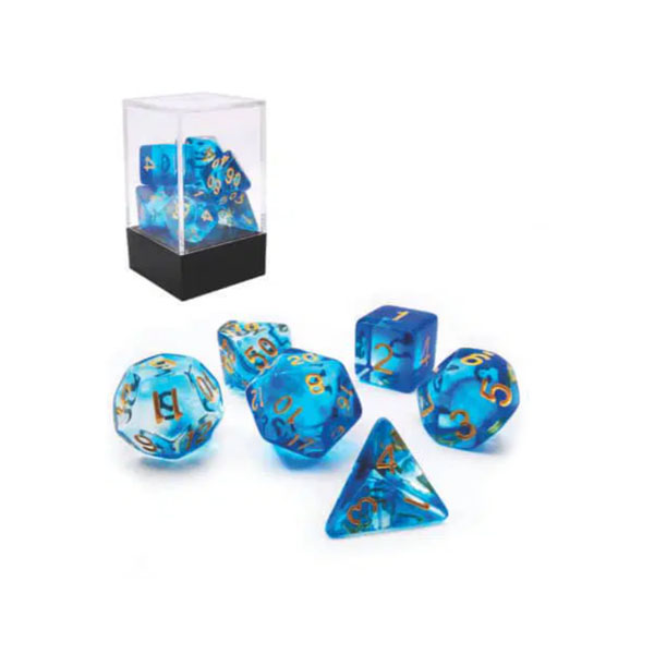 Jogo de Dados RPG Cristal Personalizado