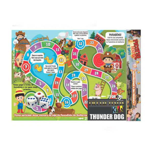 Jogo de Dados com Figuras Personalizadas