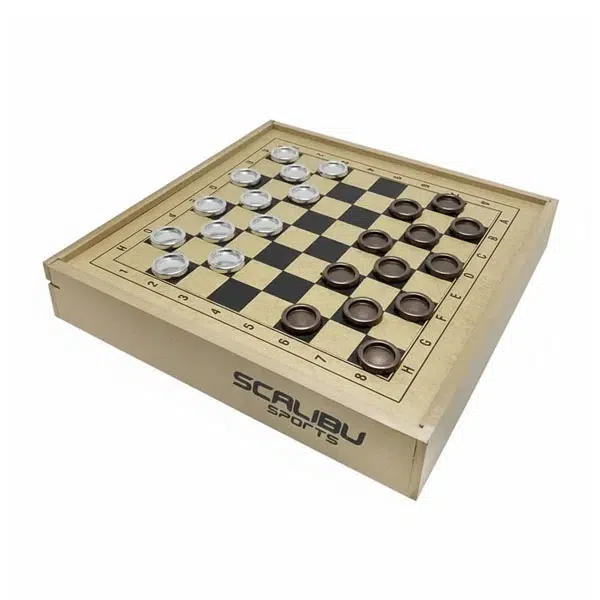 Jogo de Damas Metálico Personalizado