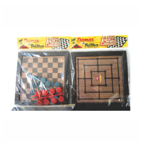 Jogo de Damas Plástico Personalizado