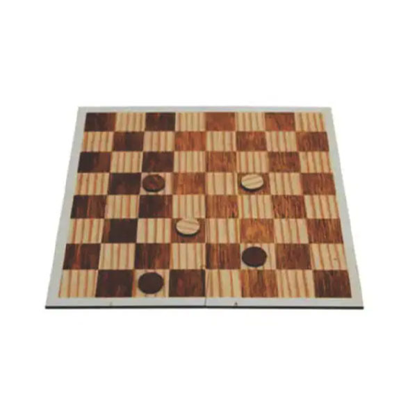 Jogo de Damas em Madeira Personalizado