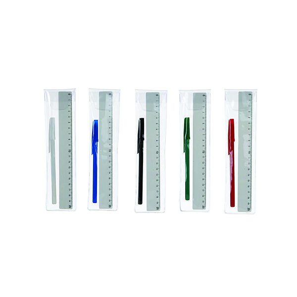 KIT RÉGUA CANETA TETRAPAK BRINDE