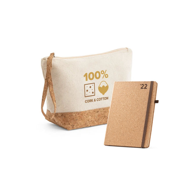 Kit Ecológico Ecobag e Agenda Cortiça