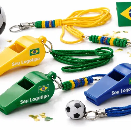 Apito Personalizado para Copa do Mundo